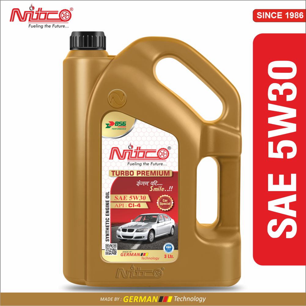 Turbo Premium Engine Oil For Car SAE 5W30