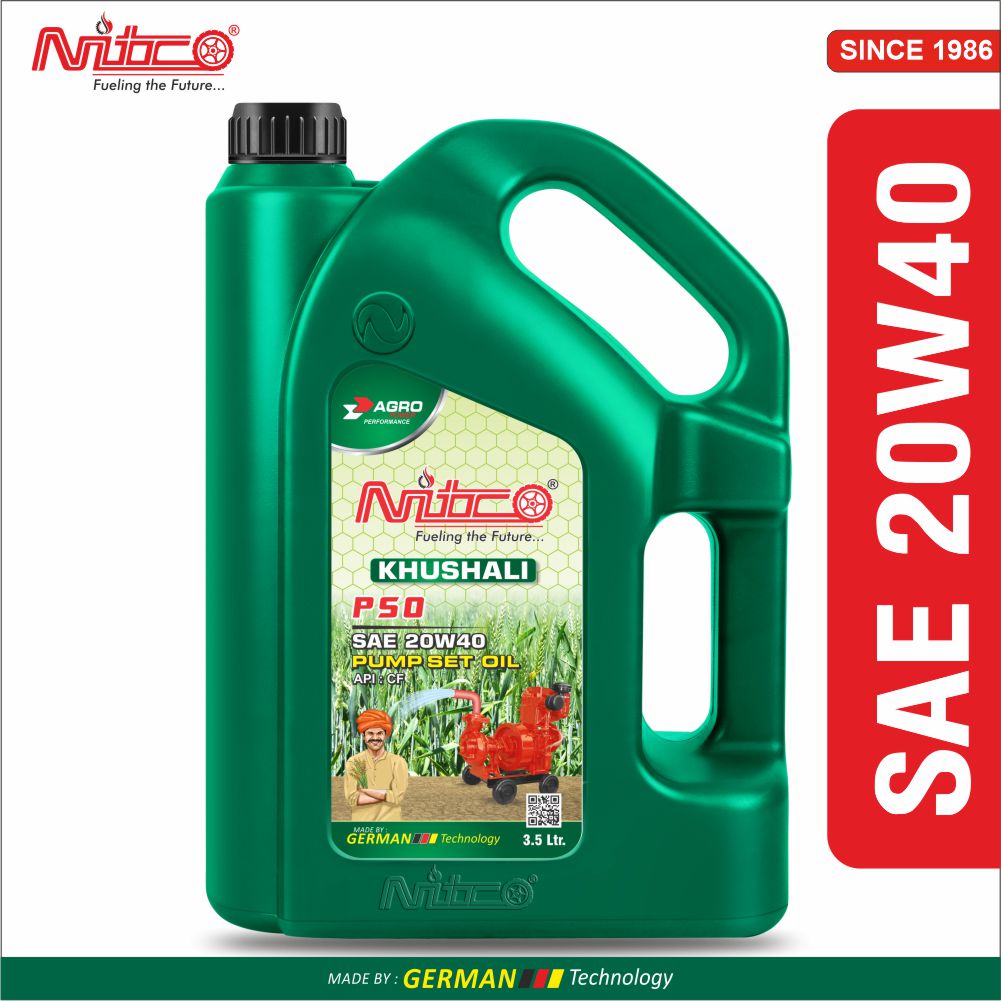 Khushali PSO Pump Set Oil API: CF/SF (20W-40)