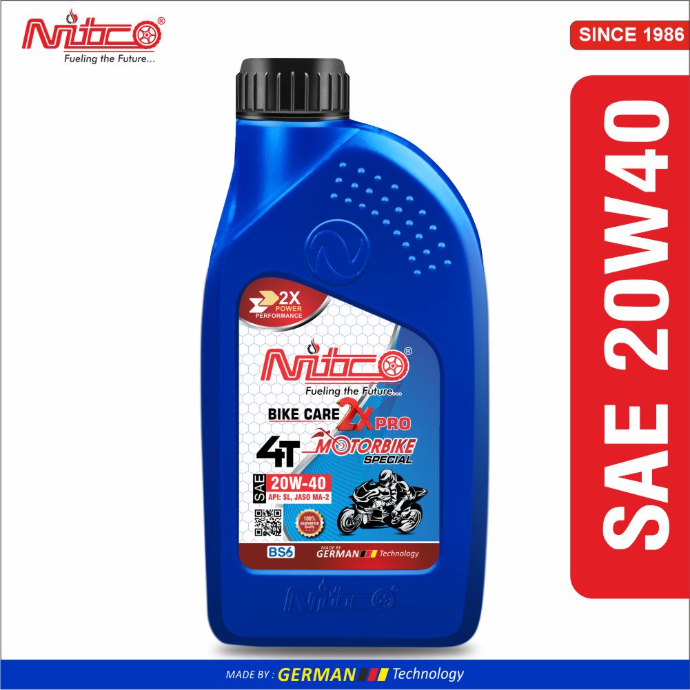 Bike Care 4T Engine Oil for Bike 20W40