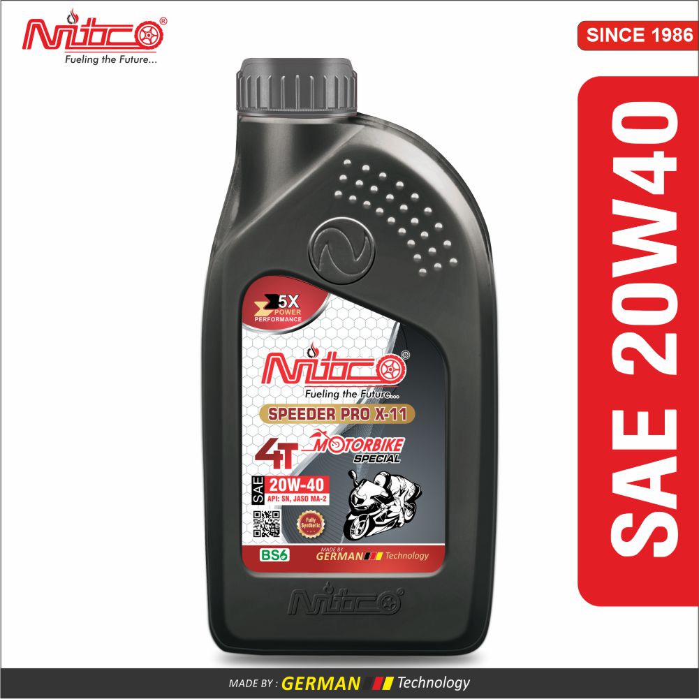 Speeder Pro 4T Engine Oil for Motorcycle/ Bike 20W40