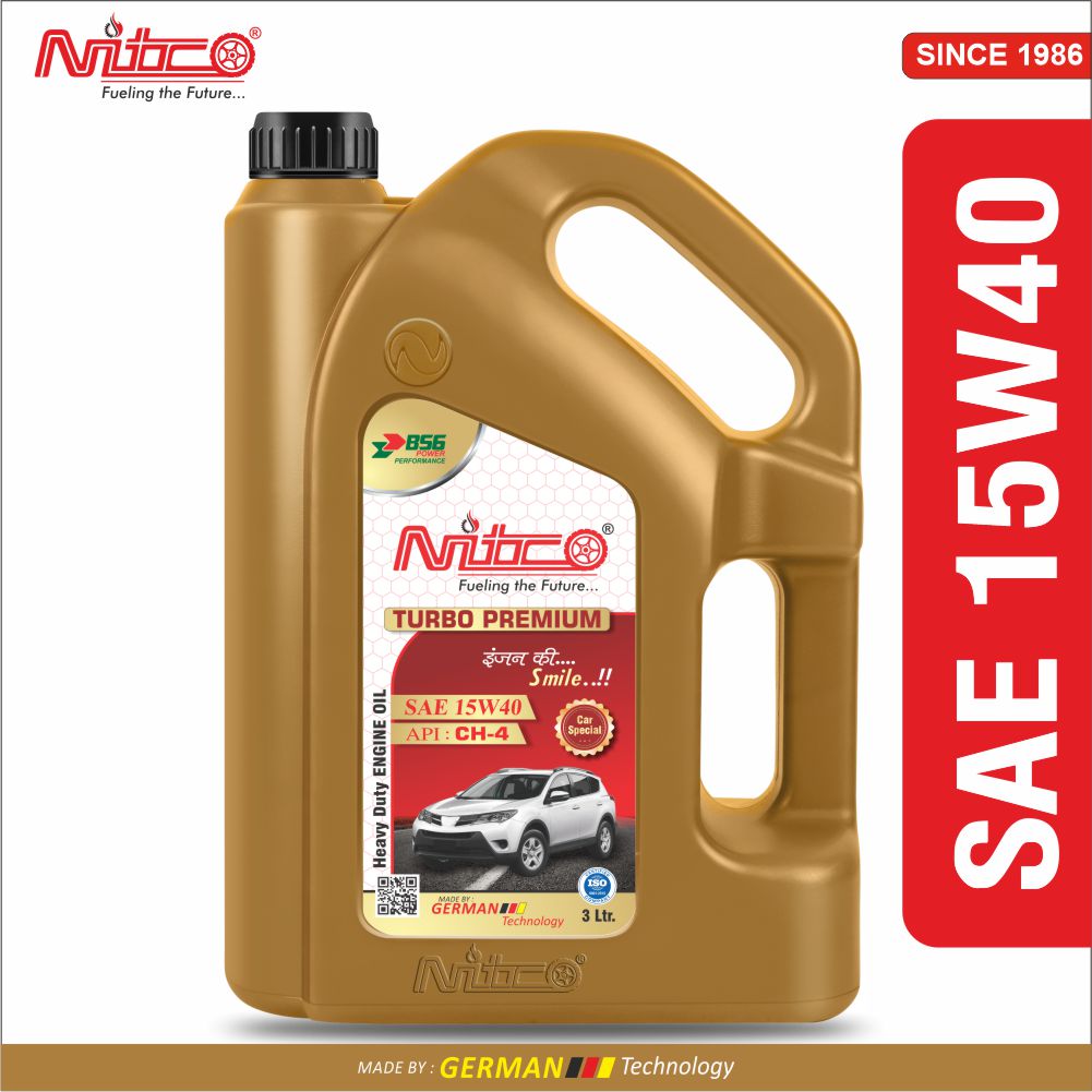 Turbo Premium Heavy Duty Diesel Engine Oil SAE 15W40