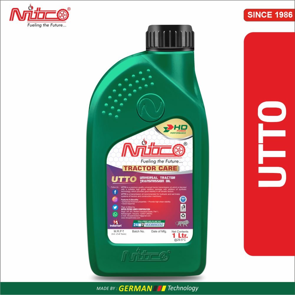 UTTO Tractor Oil Manufacturers in Delhi, India